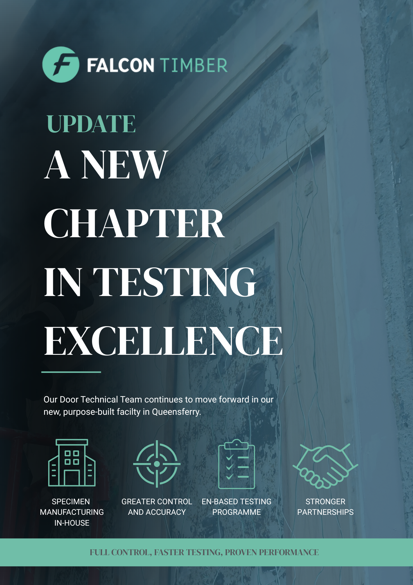 A New Chapter In Testing Excellence: Falcon Timber’s Door Technical Facility in Queensferry